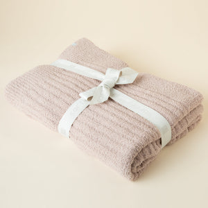 50" x 70" Solid Rib Marshmallow Blanket