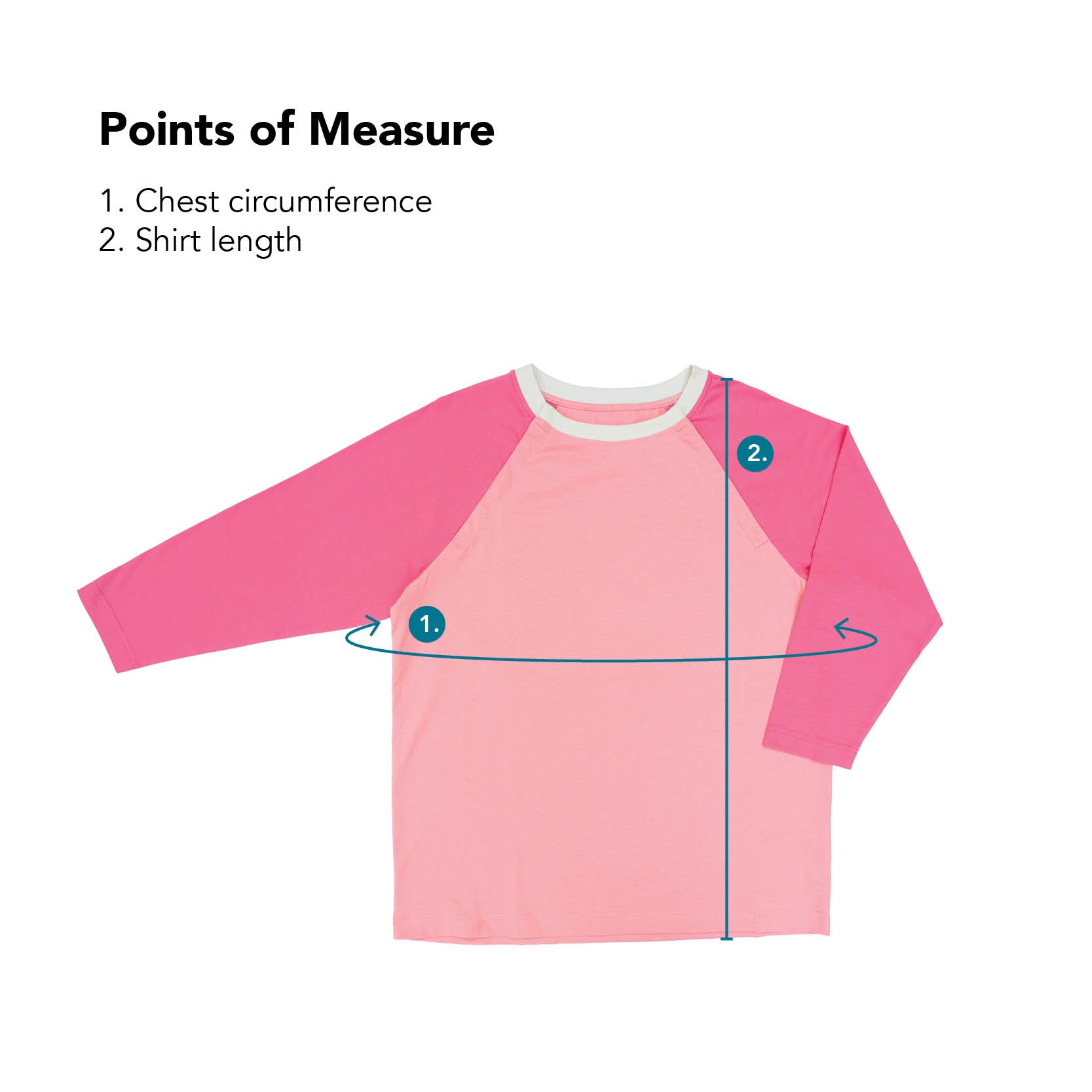 Sunset Colorblock Raglan Chemo Port Access Tee Shirt - Salto Health