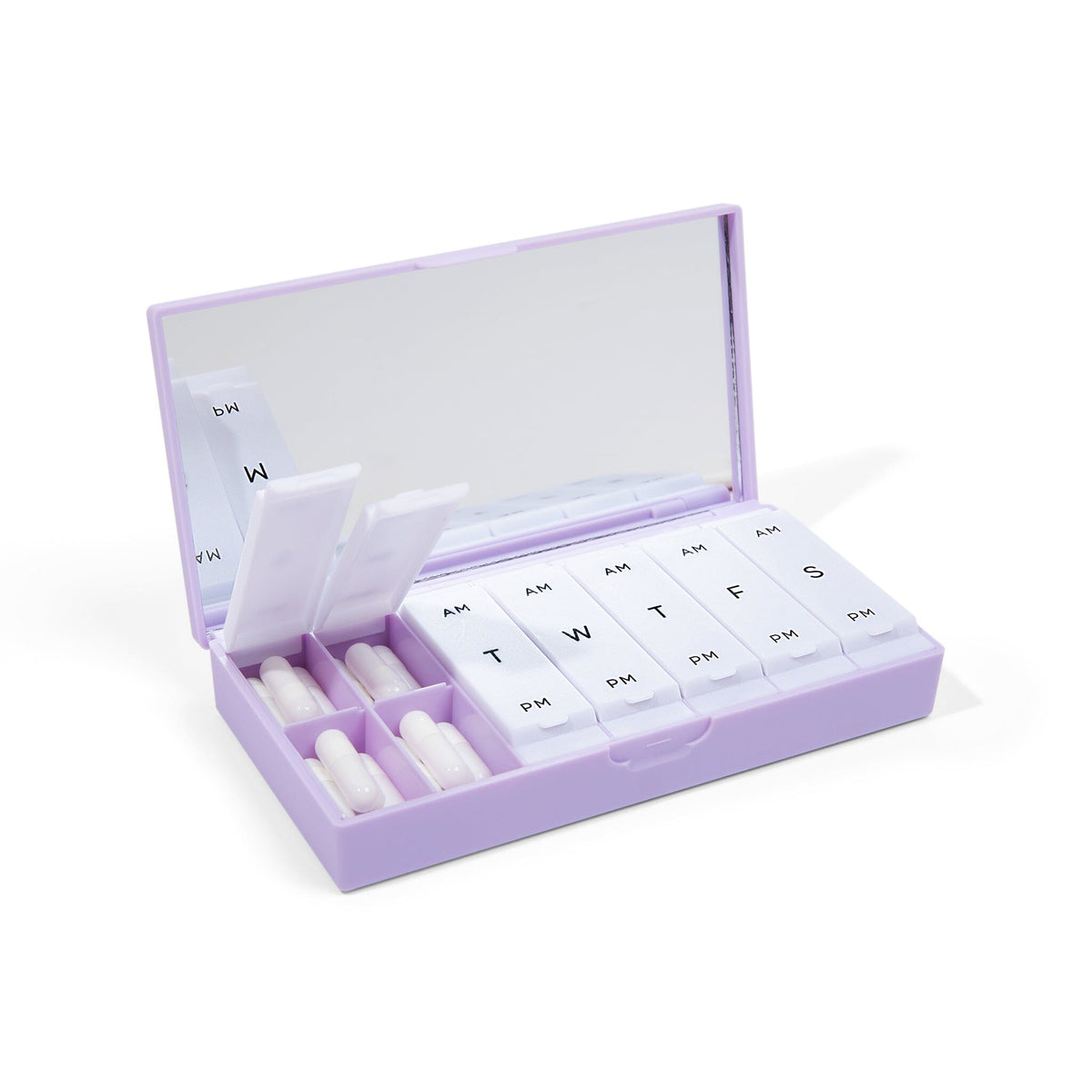 Lilac AM/PM Pill Box - Salto Health